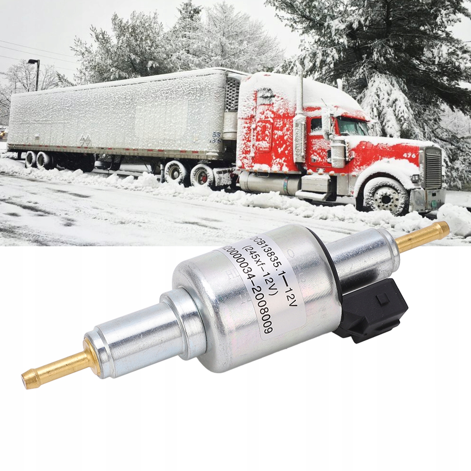 POMPA POMPKA PALIWA WEBASTO 12V 65ML Producent części Inny