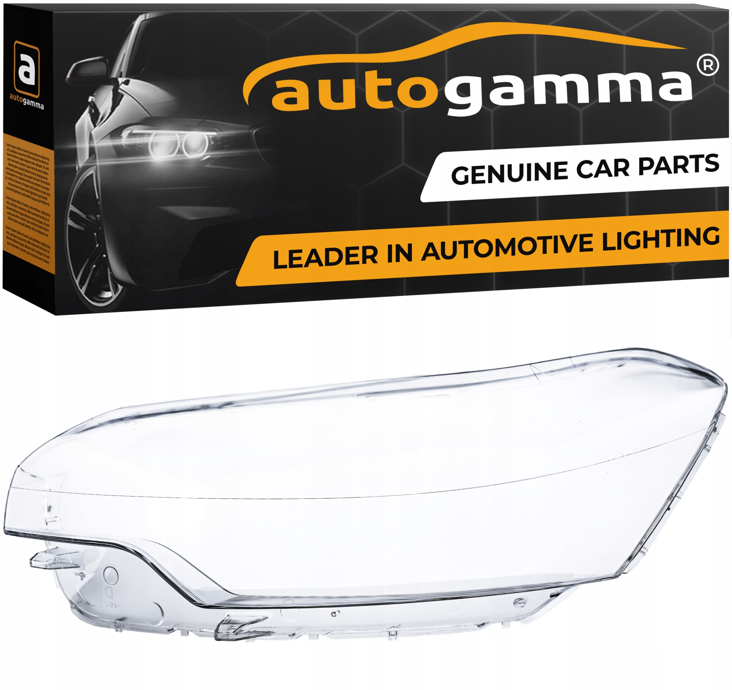 Sklo světlometu pro Citroen C5 (11-17) Levé