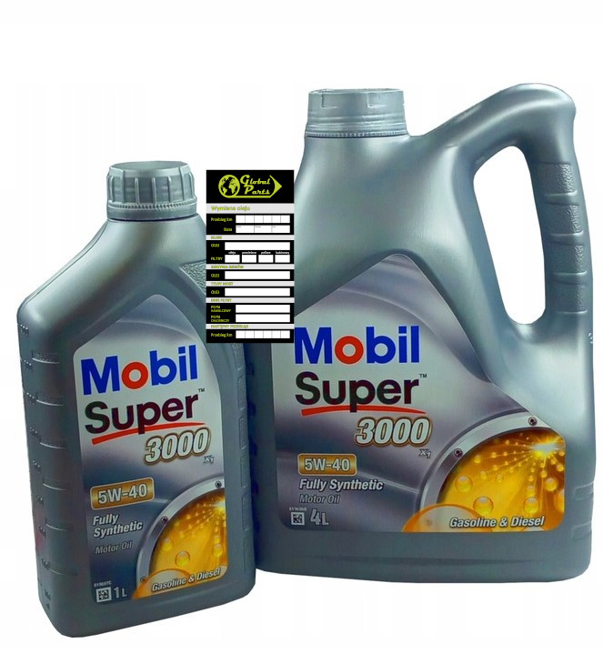

Olej Mobil 3000 X1 5W40 4L 1L