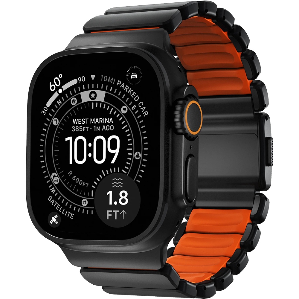 Titánový náramok na inteligentné hodinky Apple Watch 49 46 45 44 mm Nomad, prémiový