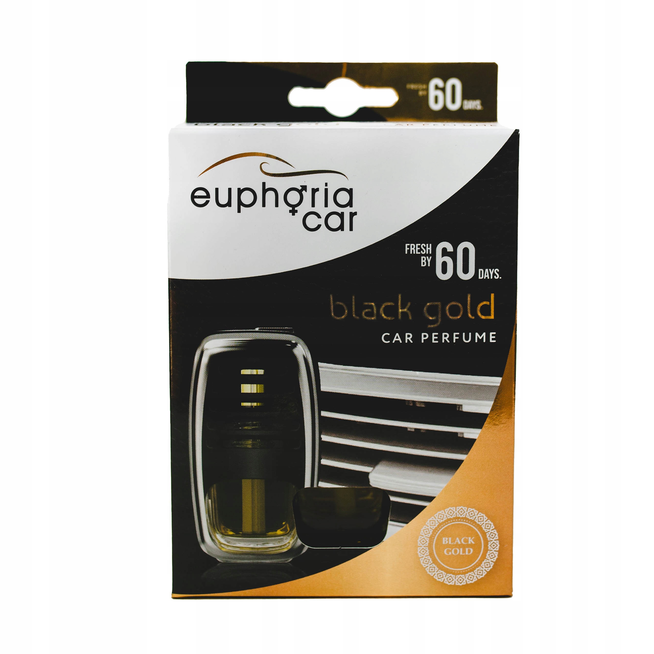 Zapach do Samochodu Euphoria Car Black Gold Dyfuzor 60 dni na Kratkę