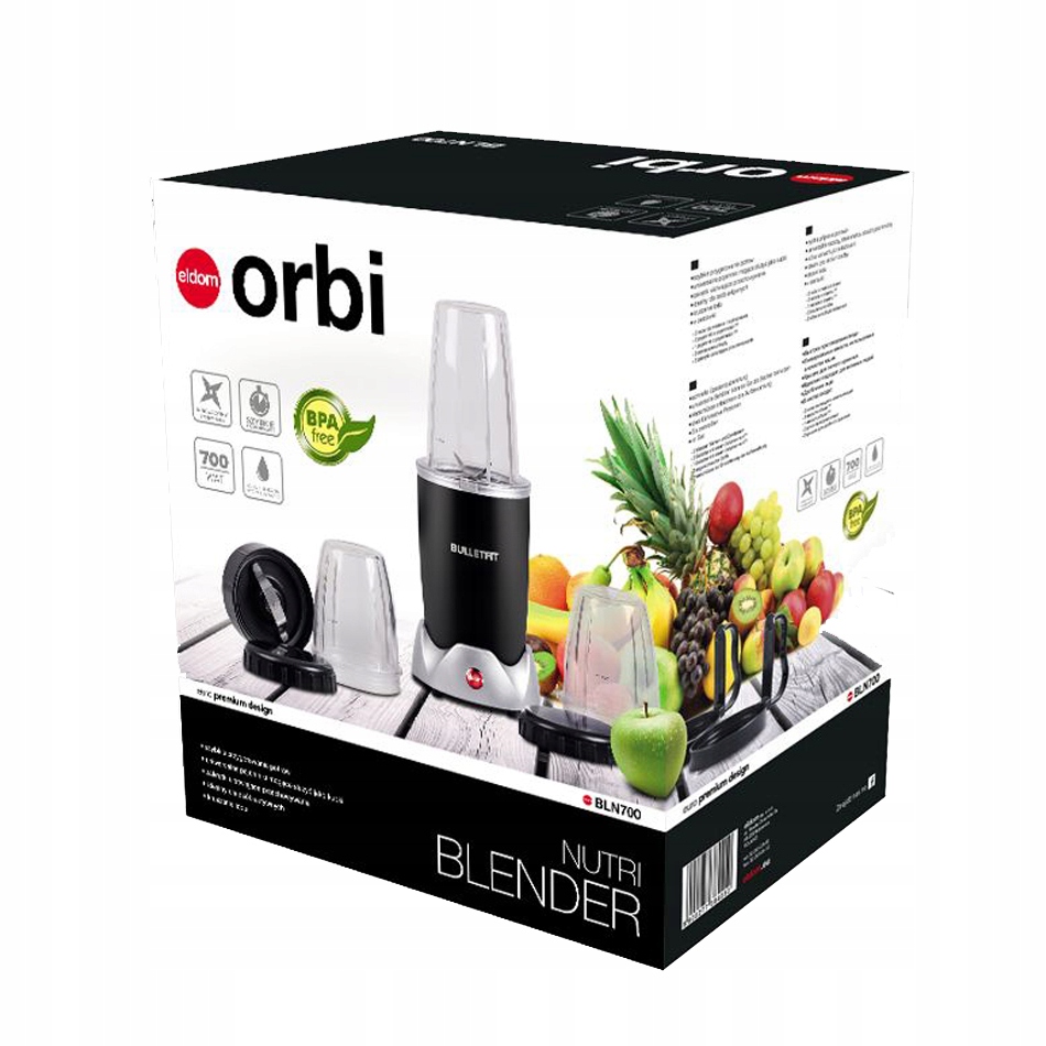 NUTRI BLENDER ELDOM BLN700 FIT BULLET Smoothie Marka Eldom