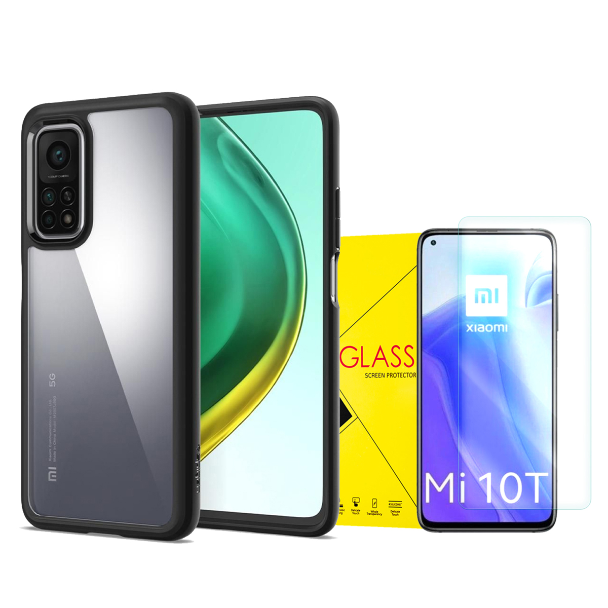 

Spigen Etui Do Xiaomi MI 10T/MI 10T Pro + Szkło