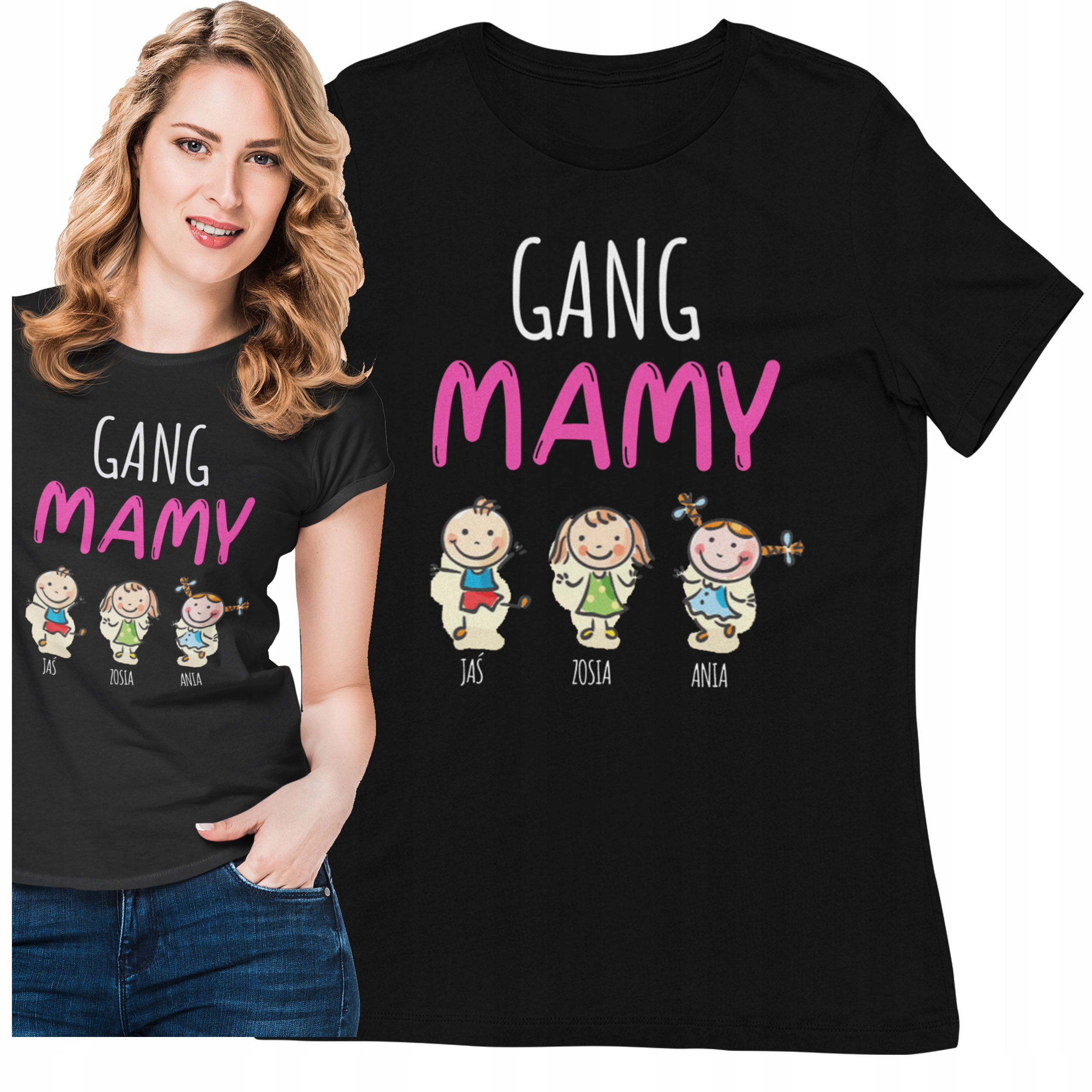 

Na Dzień Mamy Matki Koszulka Gang 18-99