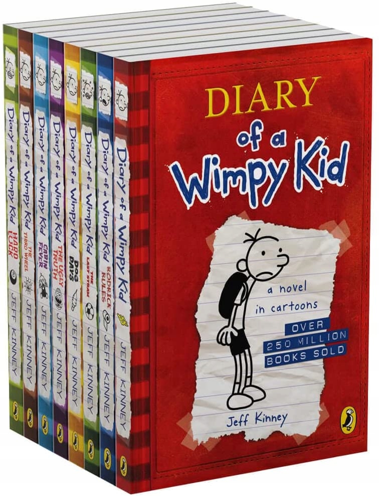 

Diary of a Wimpy Kid: 8 Book Collection