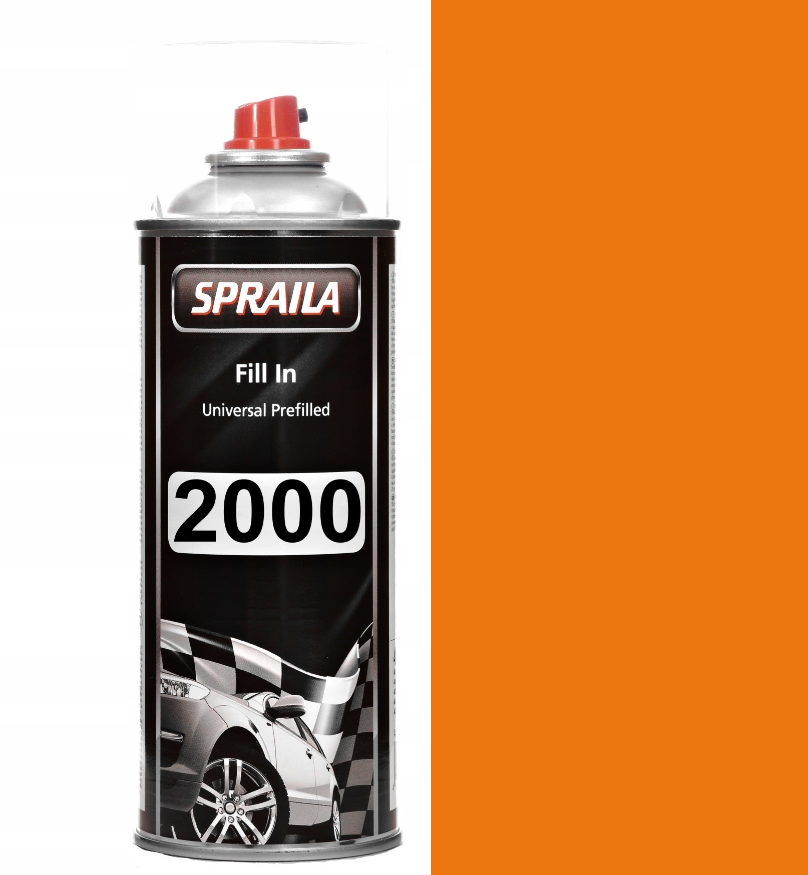 

Ral 2000 Półpołysk 41-70% Winylo Akryl Spray 400ML