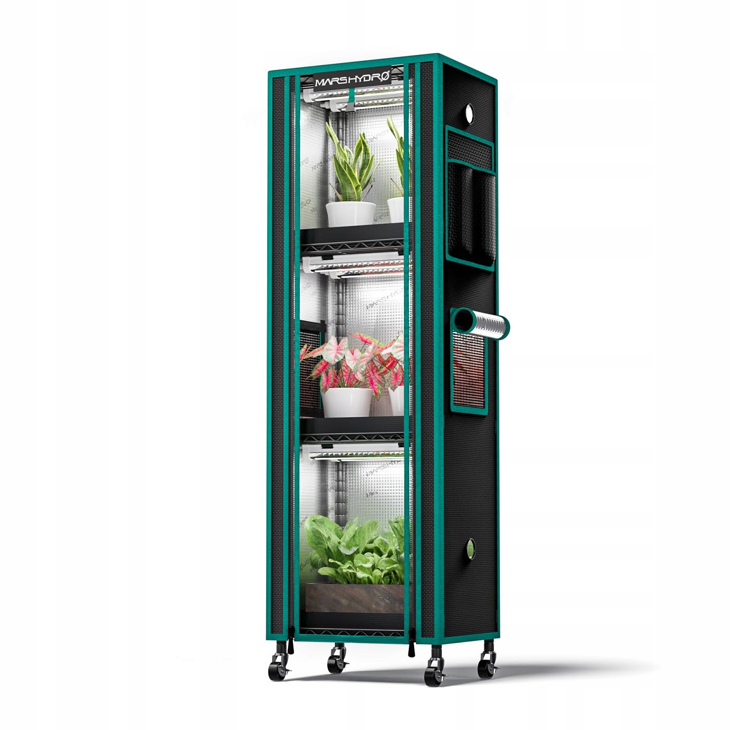 Mars Hydro 40x30x120cm Pestovateľský Box Set 54W 6 x Led 5000 K