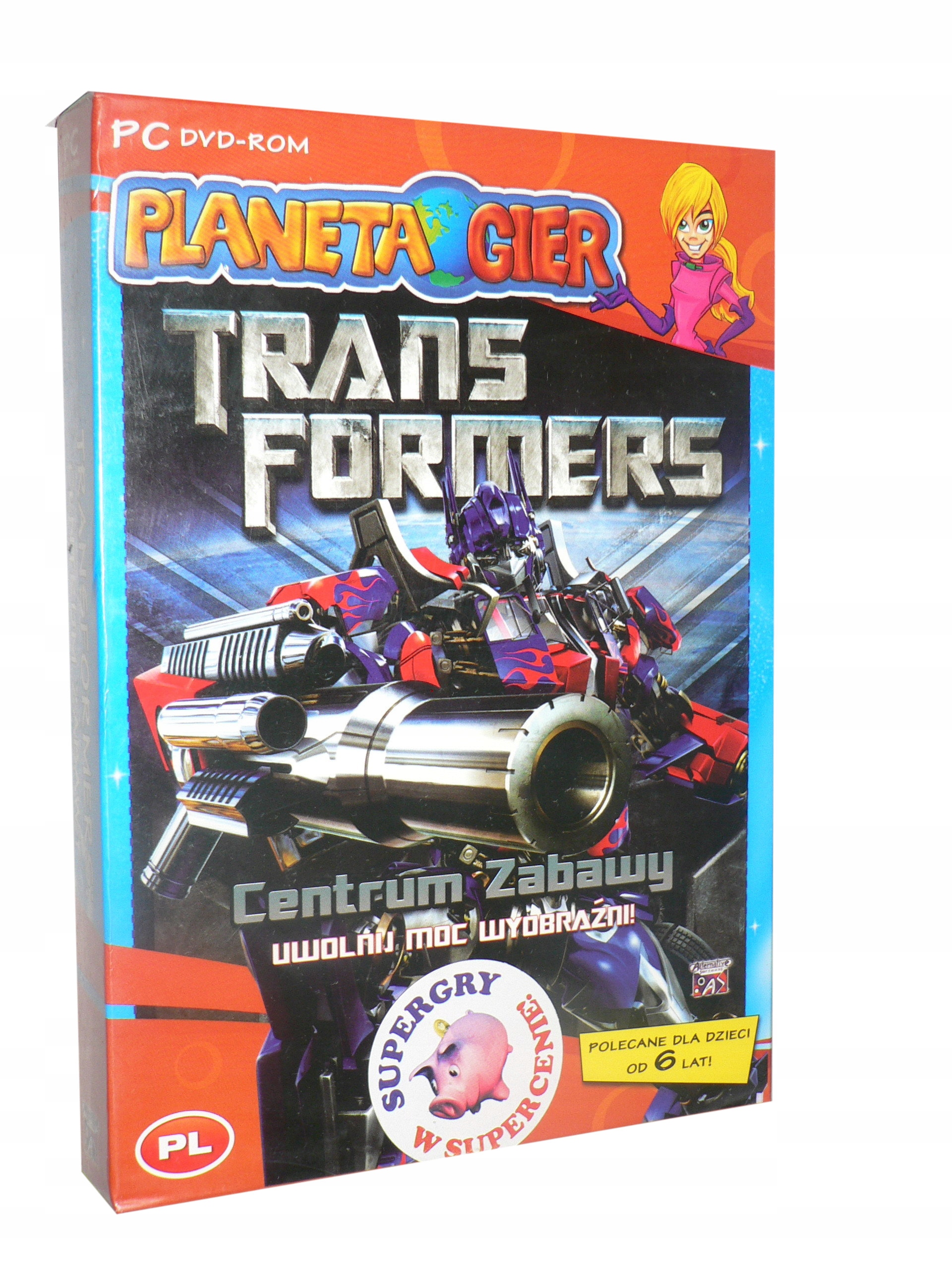 Pc CD Transformers Centrum Zabawy 6+