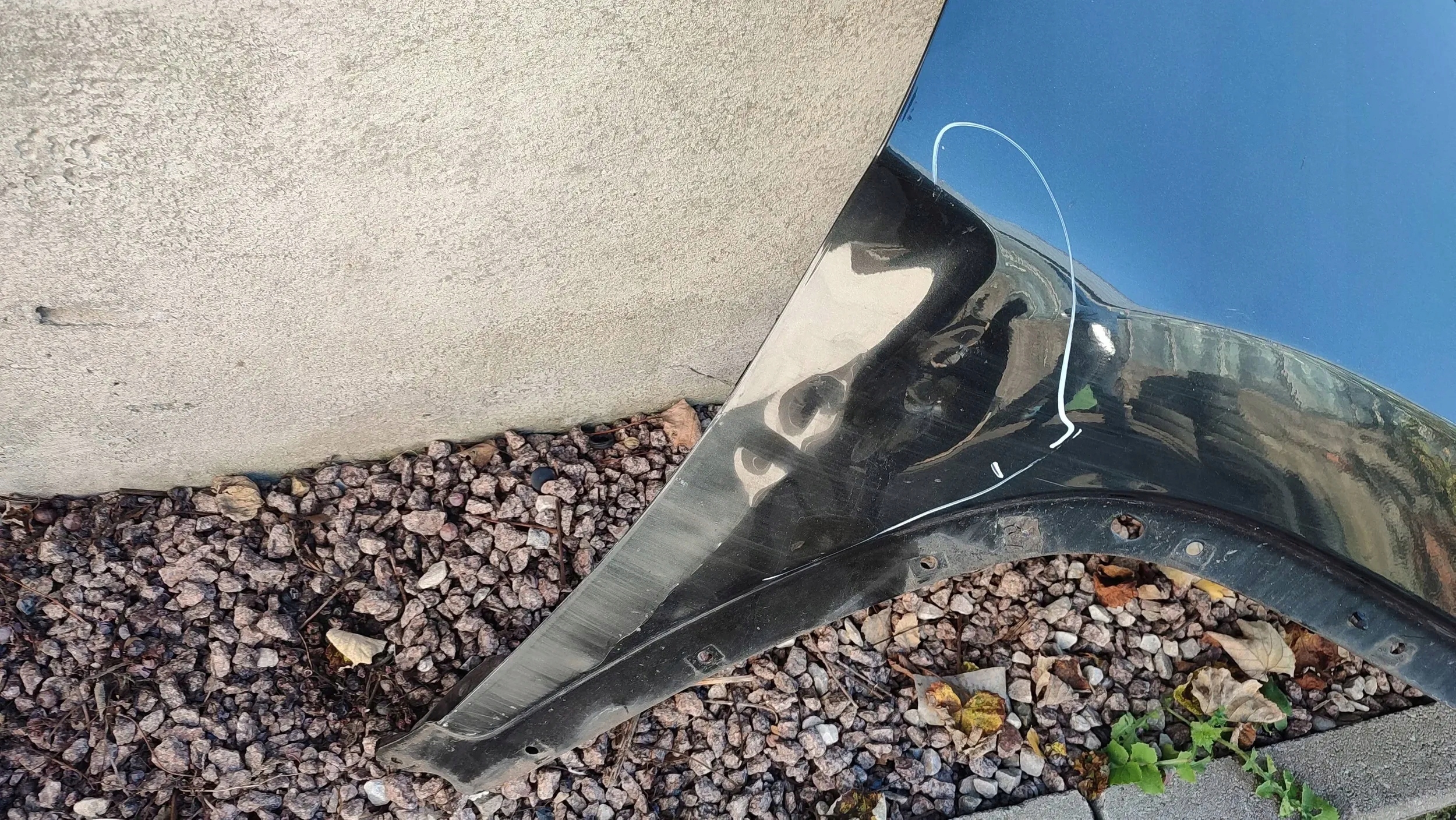 Jeep Cherokee 2015 front side right fender