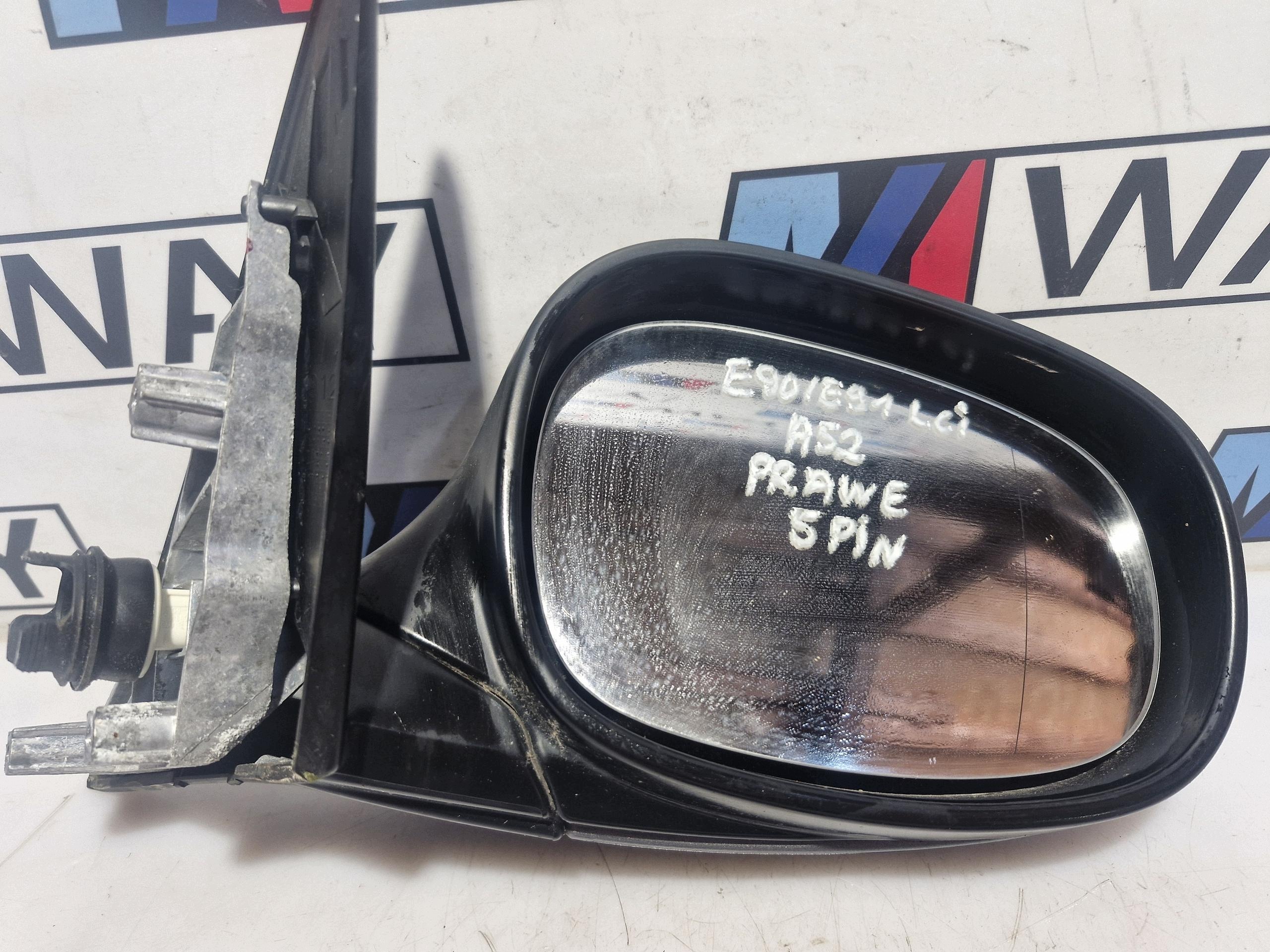 BMW E90 E91 LCI mirror exterior right right front 5PIN A52