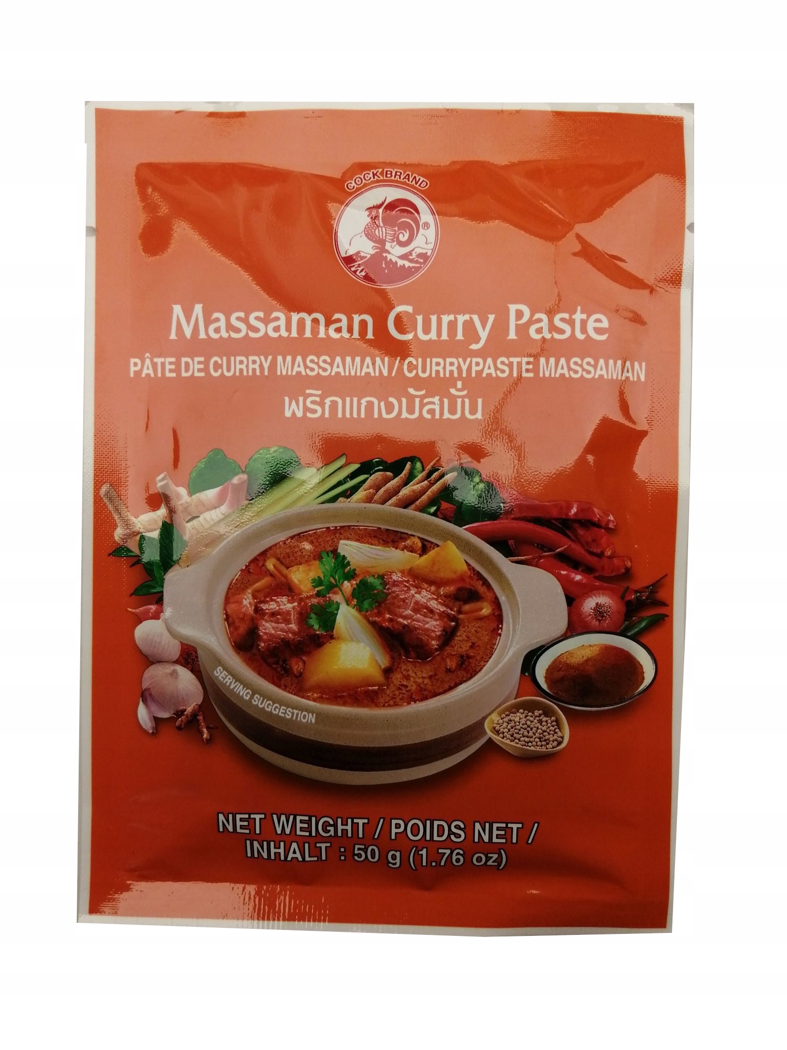 

Pasta Massaman Curry 50 g Cock
