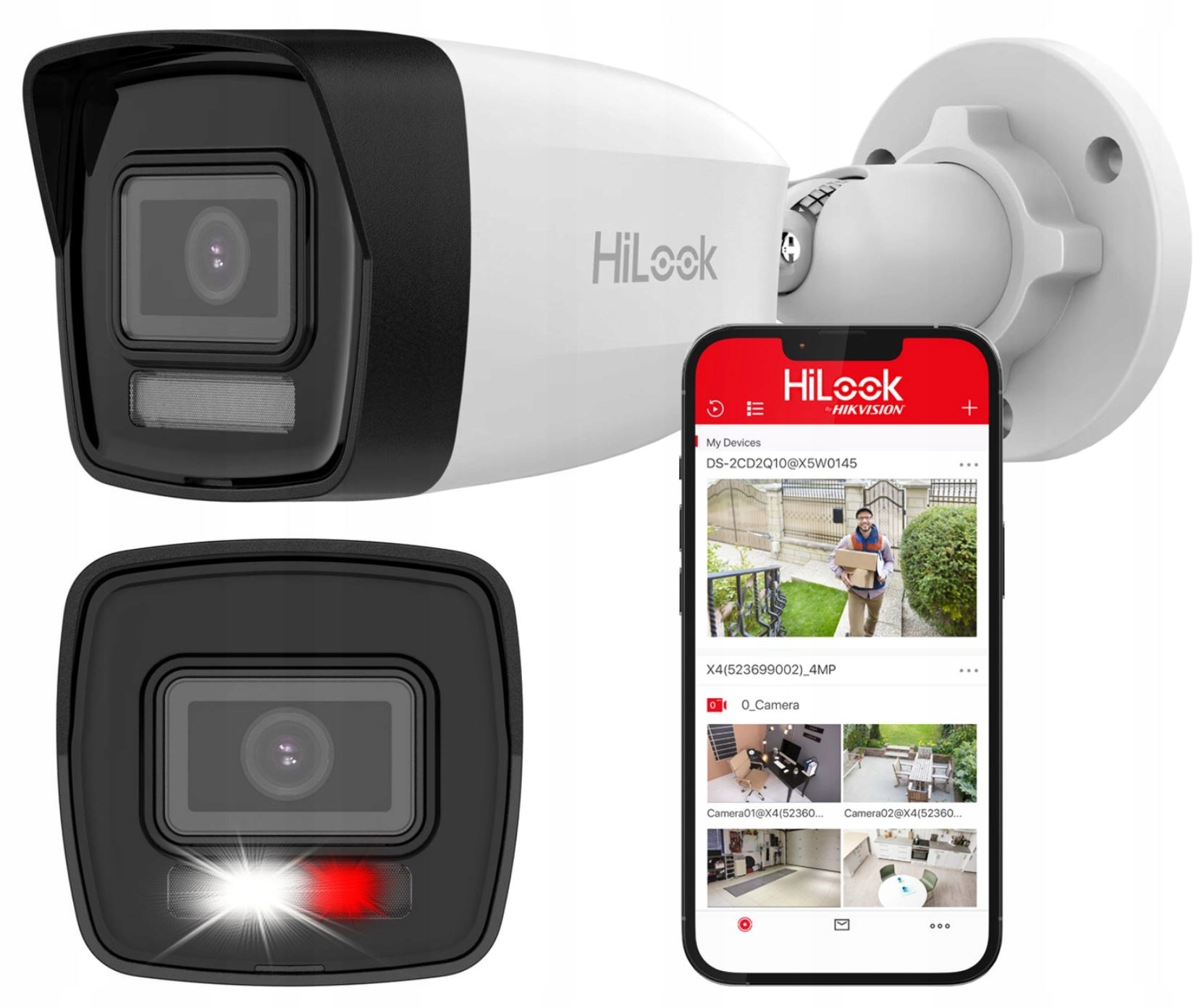 Ip Kamera 8MPx 4K IPCAM-B8-30DL Vonkajšia Hilook By Hikvision Mikrofon Poe