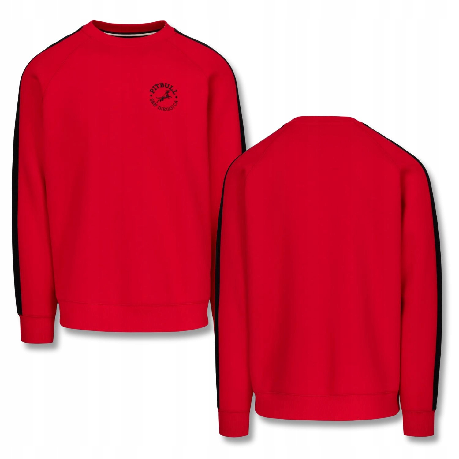 Pánská Mikina Pitbull San Diego Ca malé Logo Silnější Příjemná bez kapuce