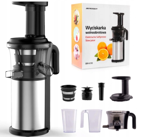 

Wyciskarka Wolnoobrotowa Do Owoców Berdsen BM-610