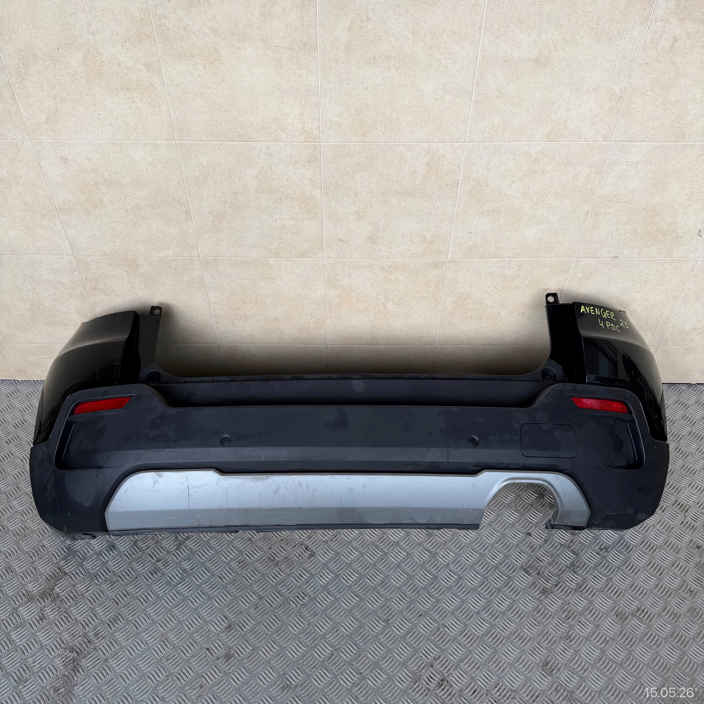 bumper rear complete JEEP AVENGER 2023 ROK 4 PDC