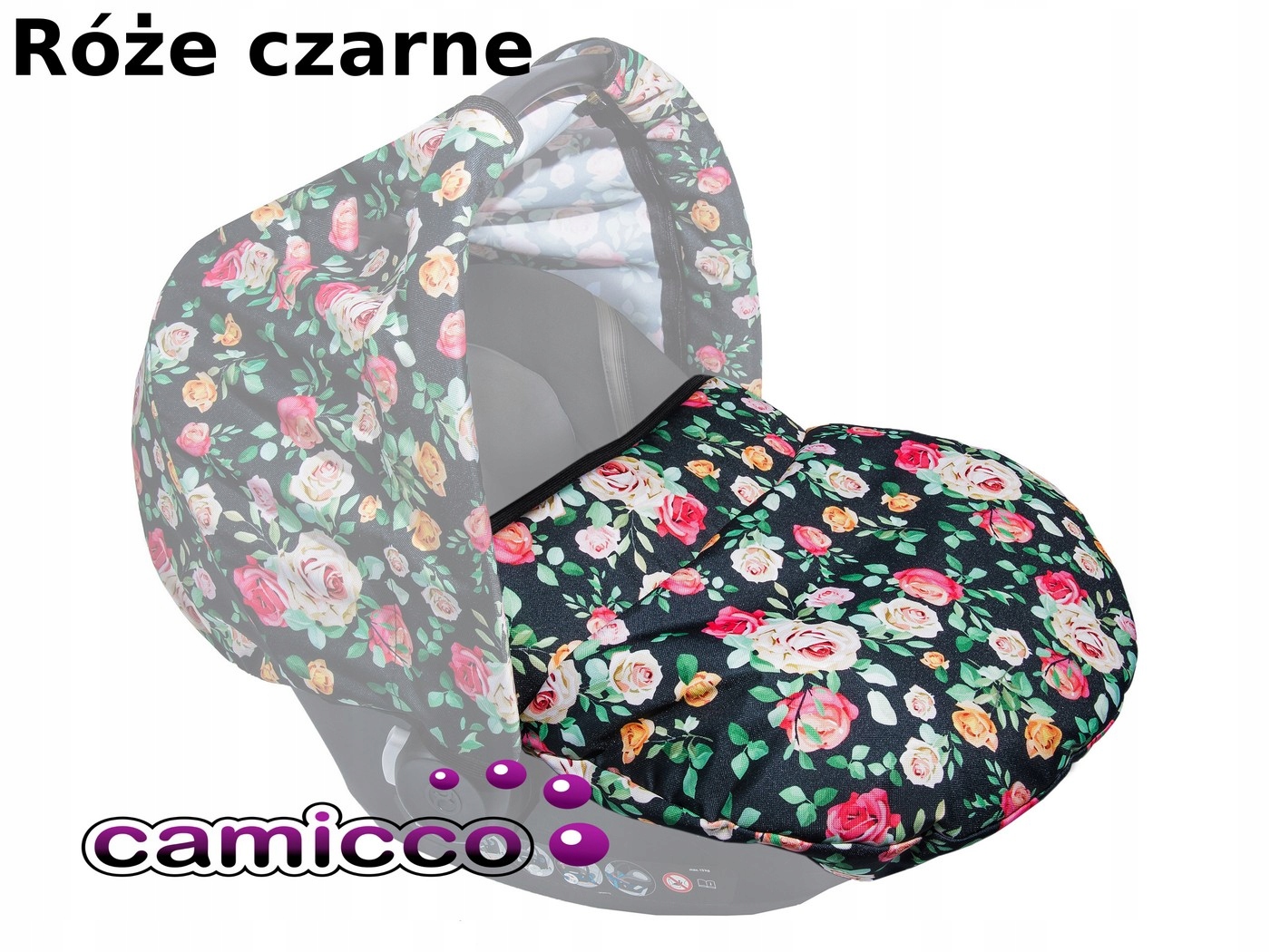 POKROWIEC na NÓŻKI do FOTELIKA pokrowce nosidełko Marka Camicco