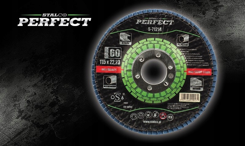 

Tarcza lamelkowa 125/80 alotex perfect Stalco