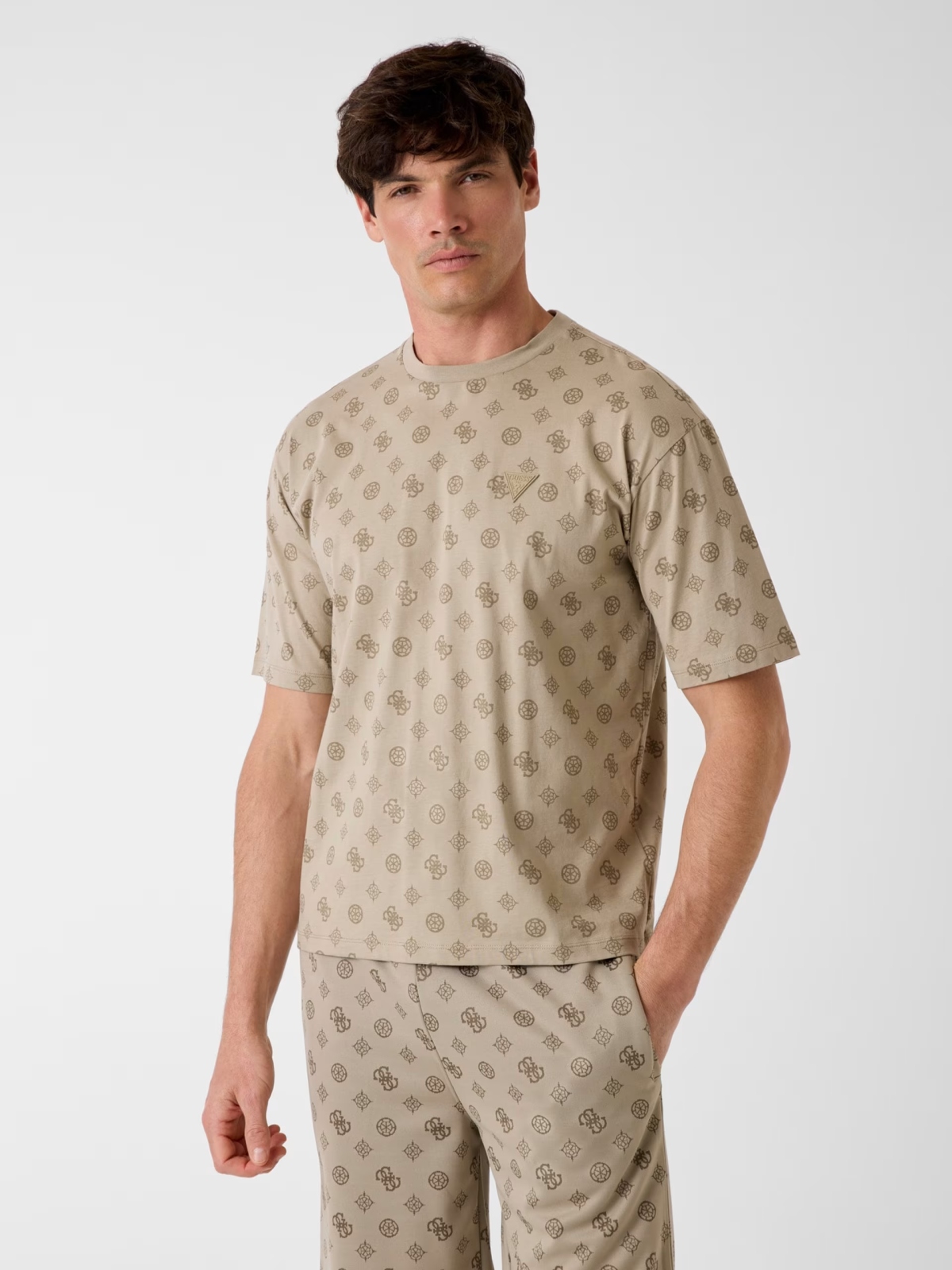 Pánské triko Guess ovidio cn ss t-shirt
