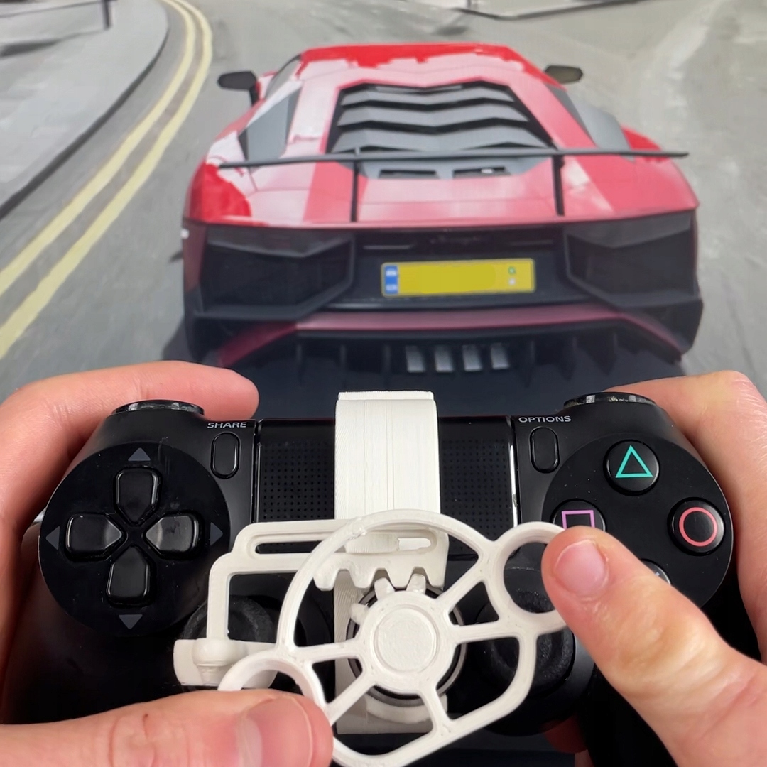 Mini KIEROWNICA Nakładka do Pada PS4 PlayStation 4 Pocket Wheel PocketWheel EAN (GTIN) 5905701252619