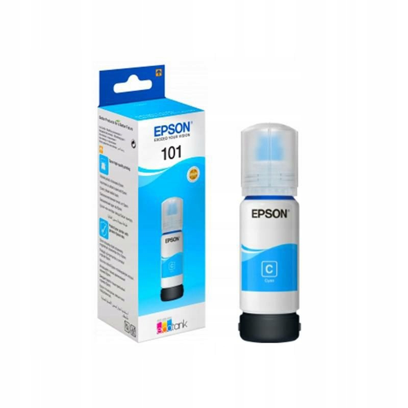 Atrament Epson Eco Tank 101 Cy Ink Bottle L6160,6190 70 ML