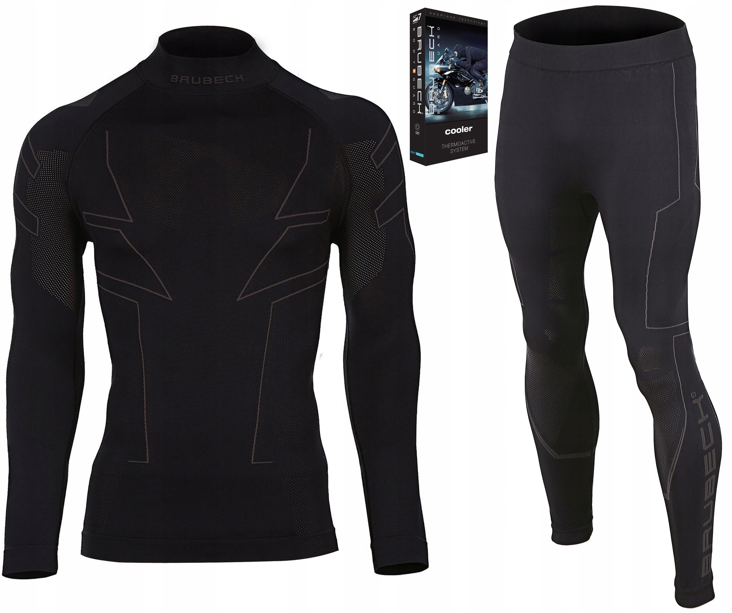 Termoaktivní Komplet Brubeck Chladicí chladič pro motocyklisty XL