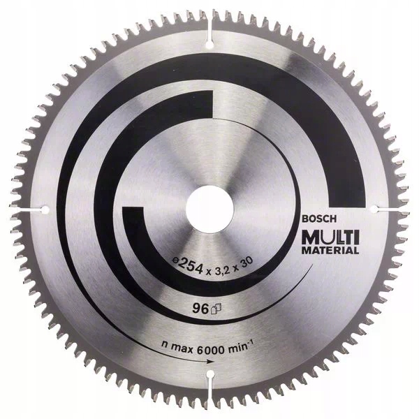 

Bosch Tarcza Pilarska Multi Material 254x30 Z96