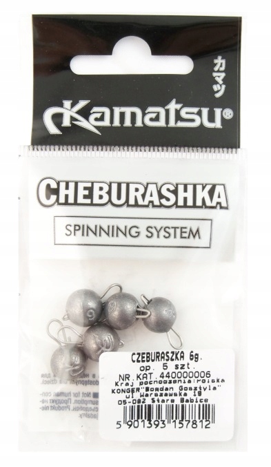 

Czeburaszki składane Kamatsu - 6g - 5 sztuk
