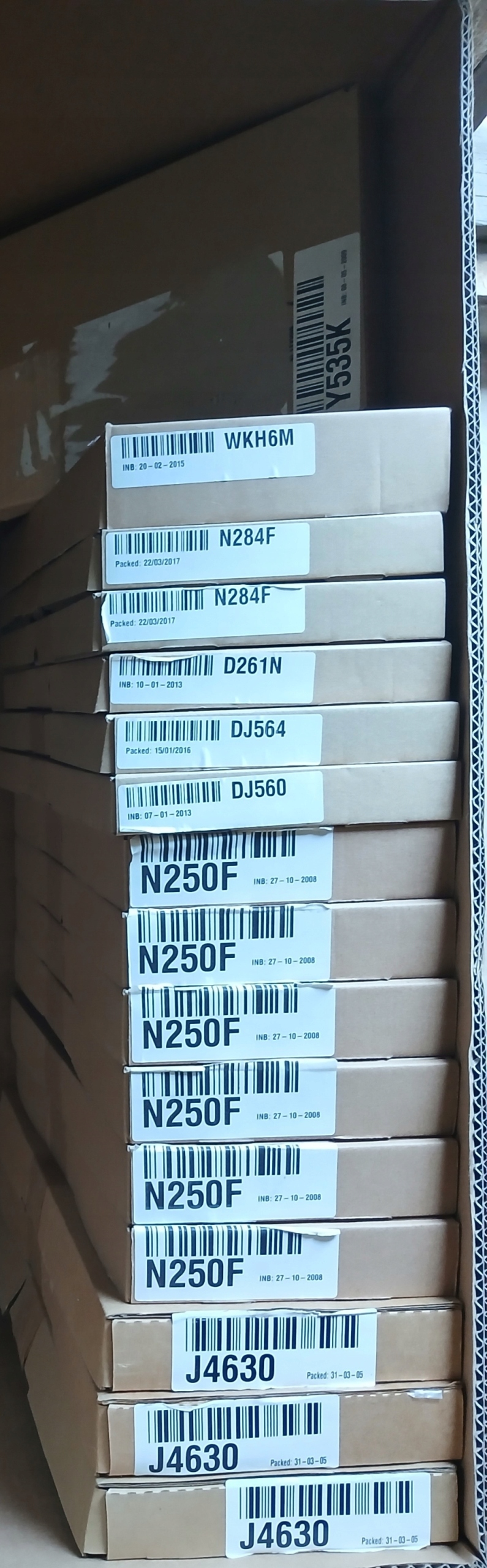 Výprodej Dell klávesnice balení 16 Ks Nové