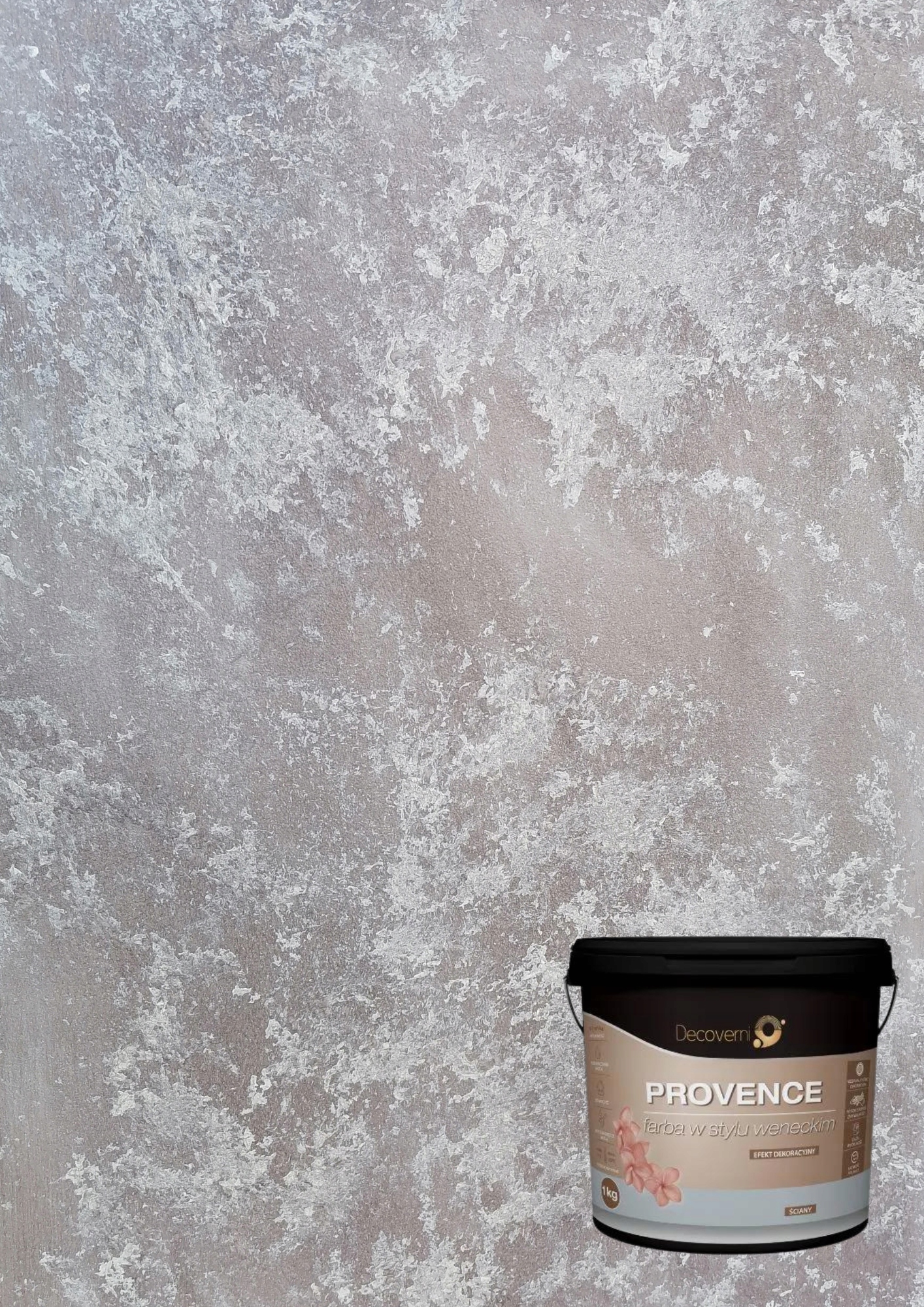 Provence benátská hlína Set Na Cca 6 m2 Silné Cappuccino