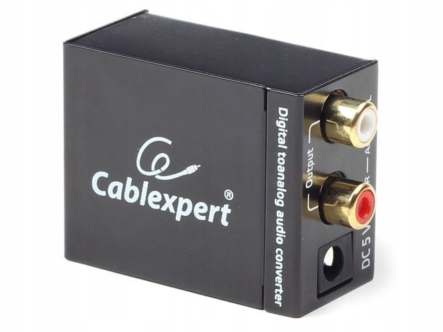 Adapter Digital Audio TOSLINK -> Analog RCA Marka Gembird