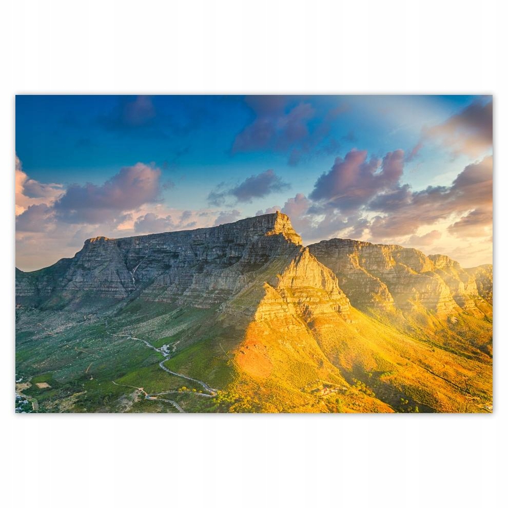 

Plakat 60x40 Zachód słońca Góry Widok