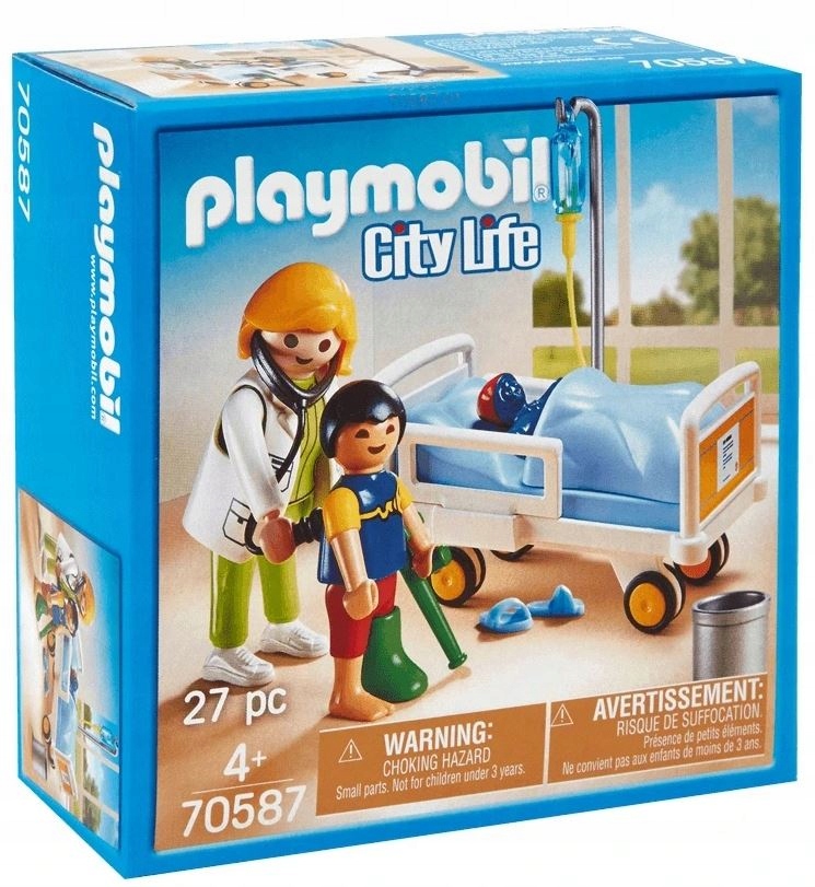 

Klocki Playmobil City Life 70587 Lekarz 27 elemen.