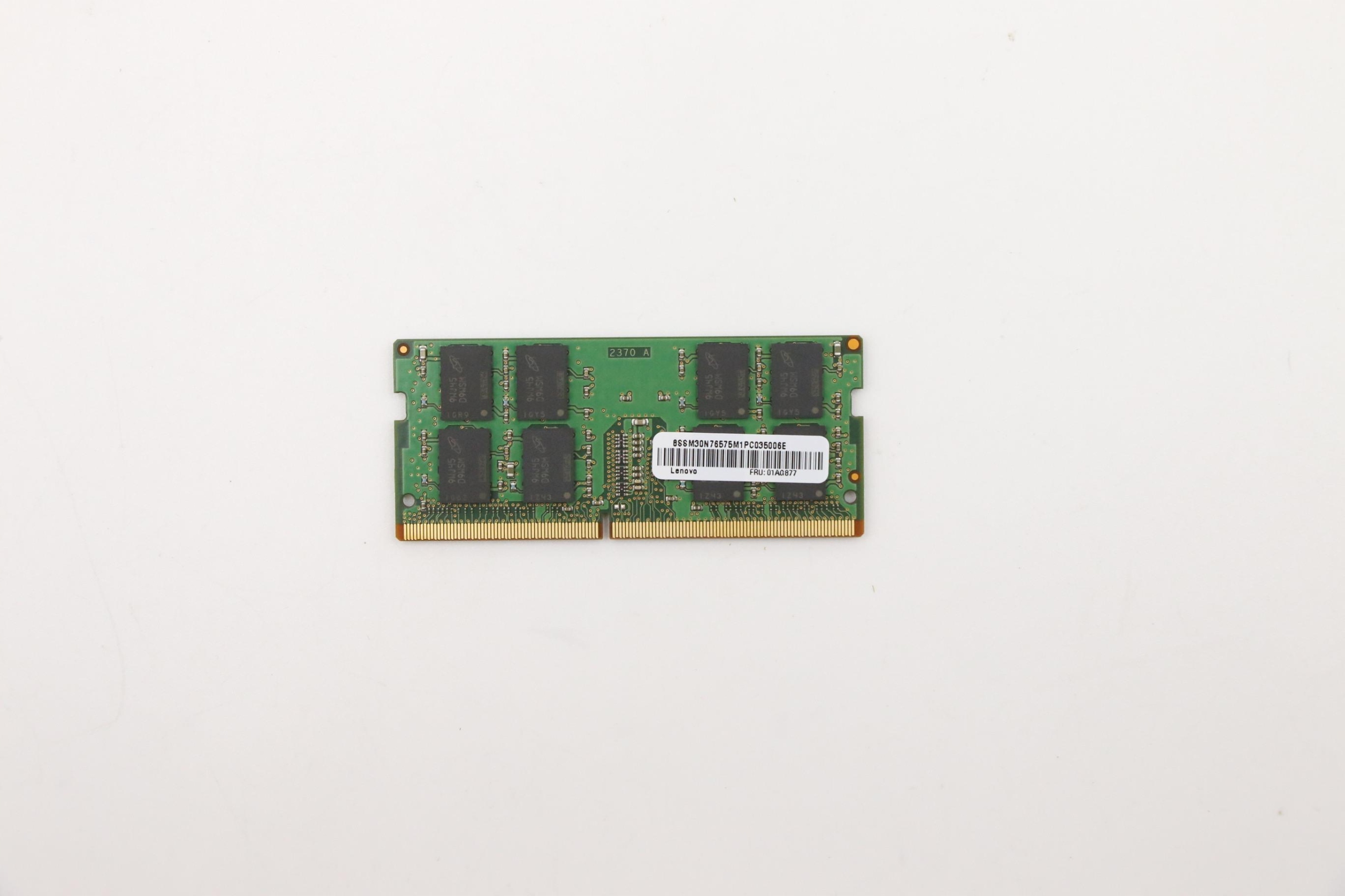 Lenovo Sodimm 16GB, DDR4, 3200 Micro, 01AG877