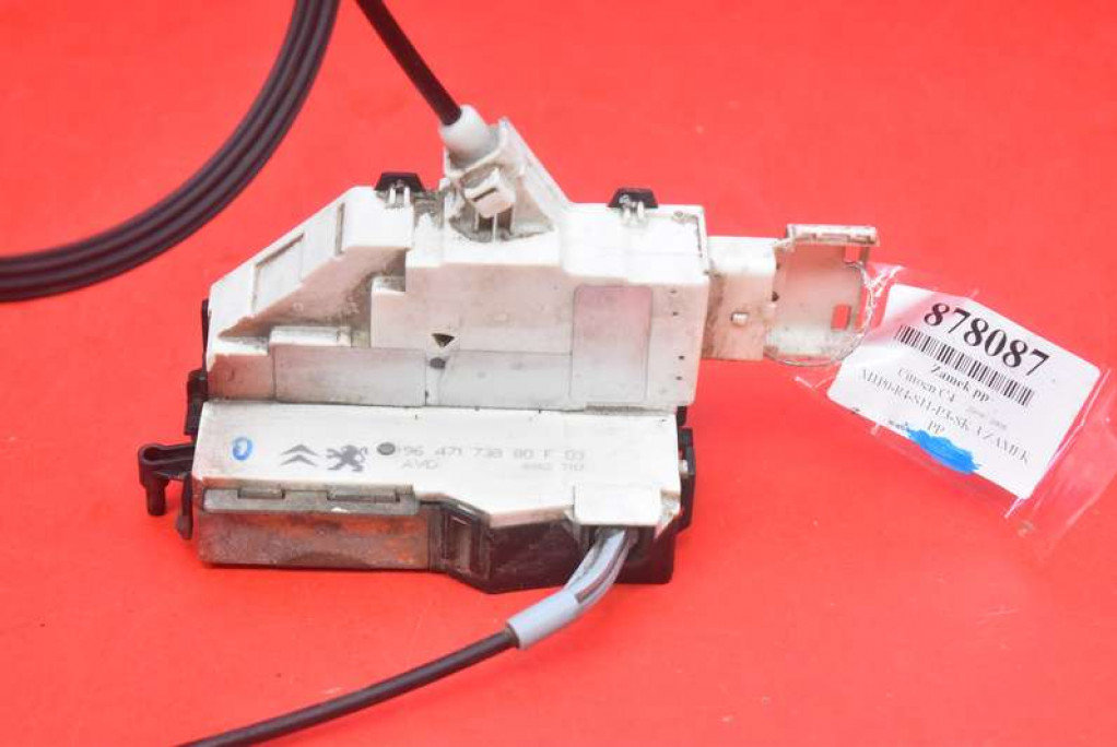 lock door right front front EU 9647173880F CITROEN C4 1 and 04-08