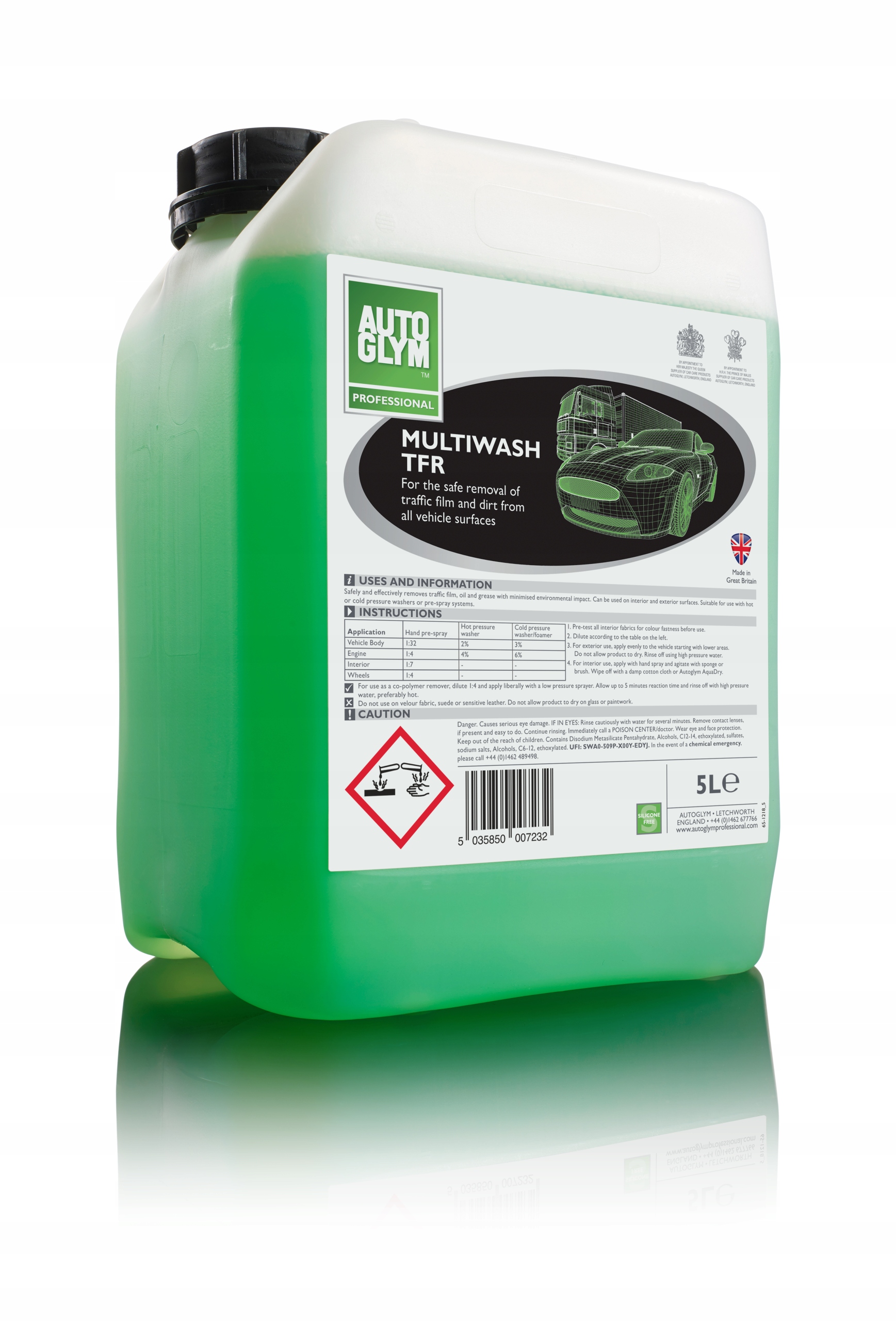 Autoglym Multiwash TFR многофункциональный спрей 5л