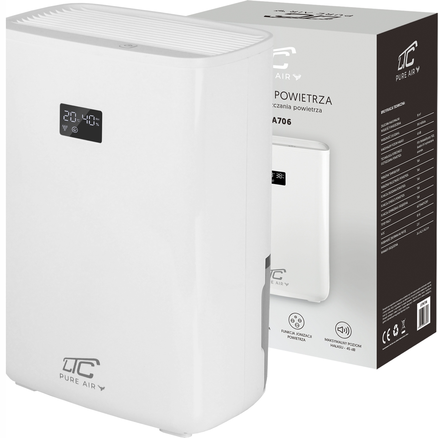 

Osuszacz Oczyszczacz Powietrza Ltc Pure Air Filtr