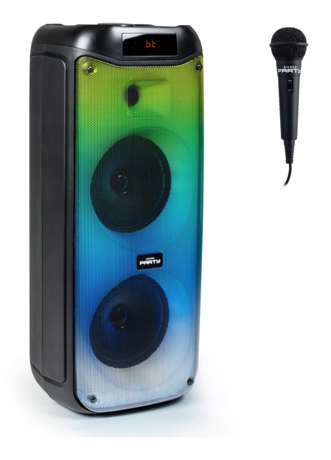Bigben Partybthpl Bezprzewodowy głośnik imprezowy Bluetooth z efektami Led