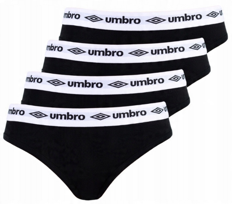 

Umbro Figi Damskie Sportowe 4 Sztuki Czarne L