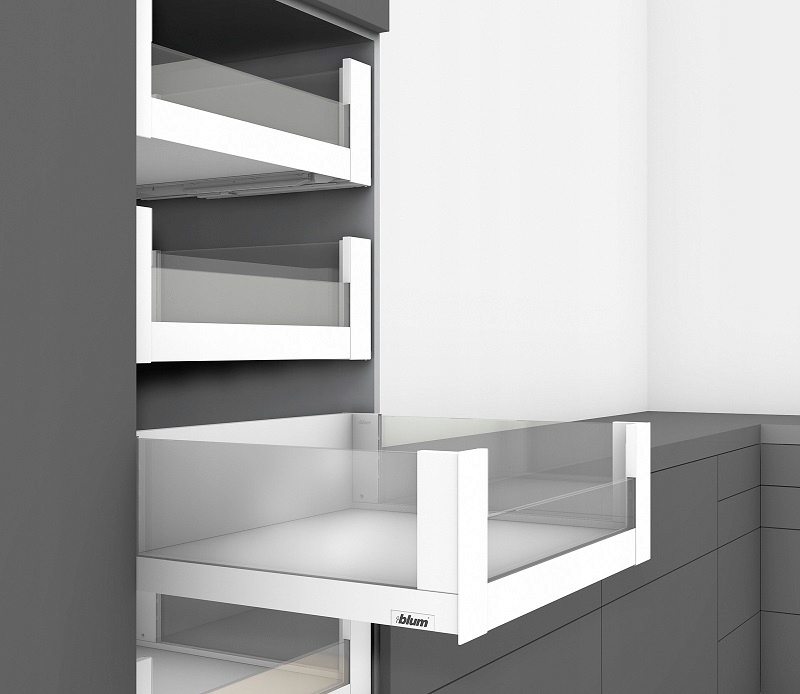 

Blum Legrabox Free wewnętrzna L-500 40kg.
