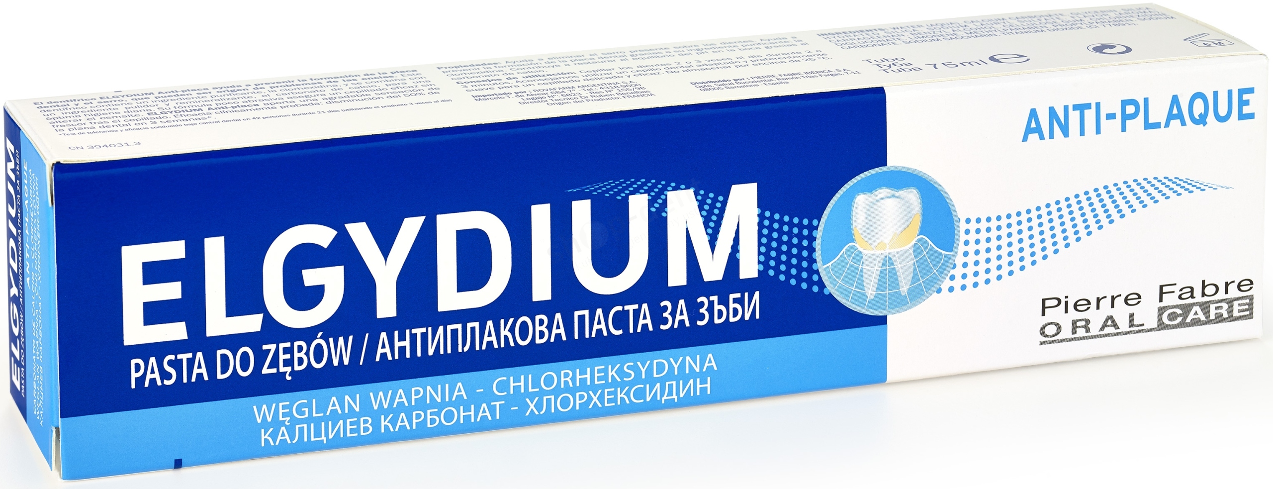 

Elgydium Anti-plaque Pasta Przeciw Kamieniowi 75ml
