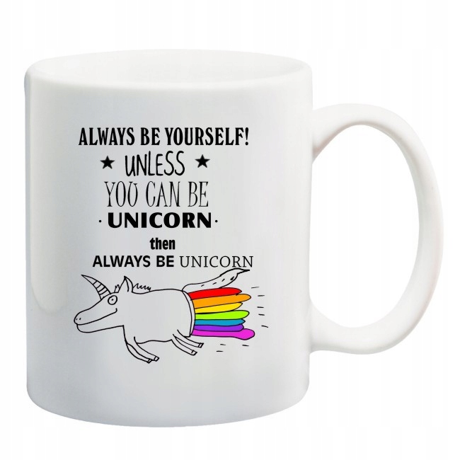 

Kubek Jednorożec Unicorn Tęcza
