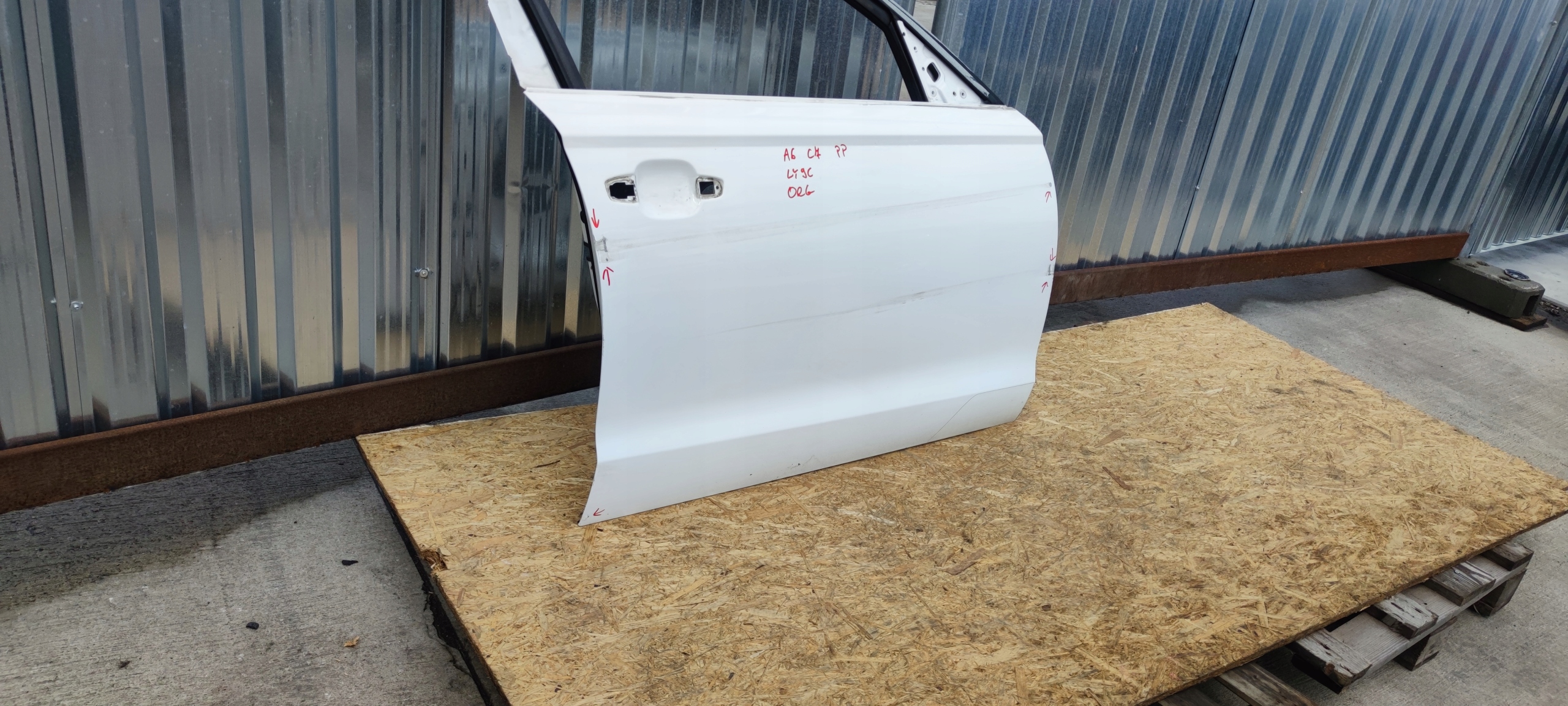 door right front AUDI A6 C7 LY9C AVANT / KOMBI
