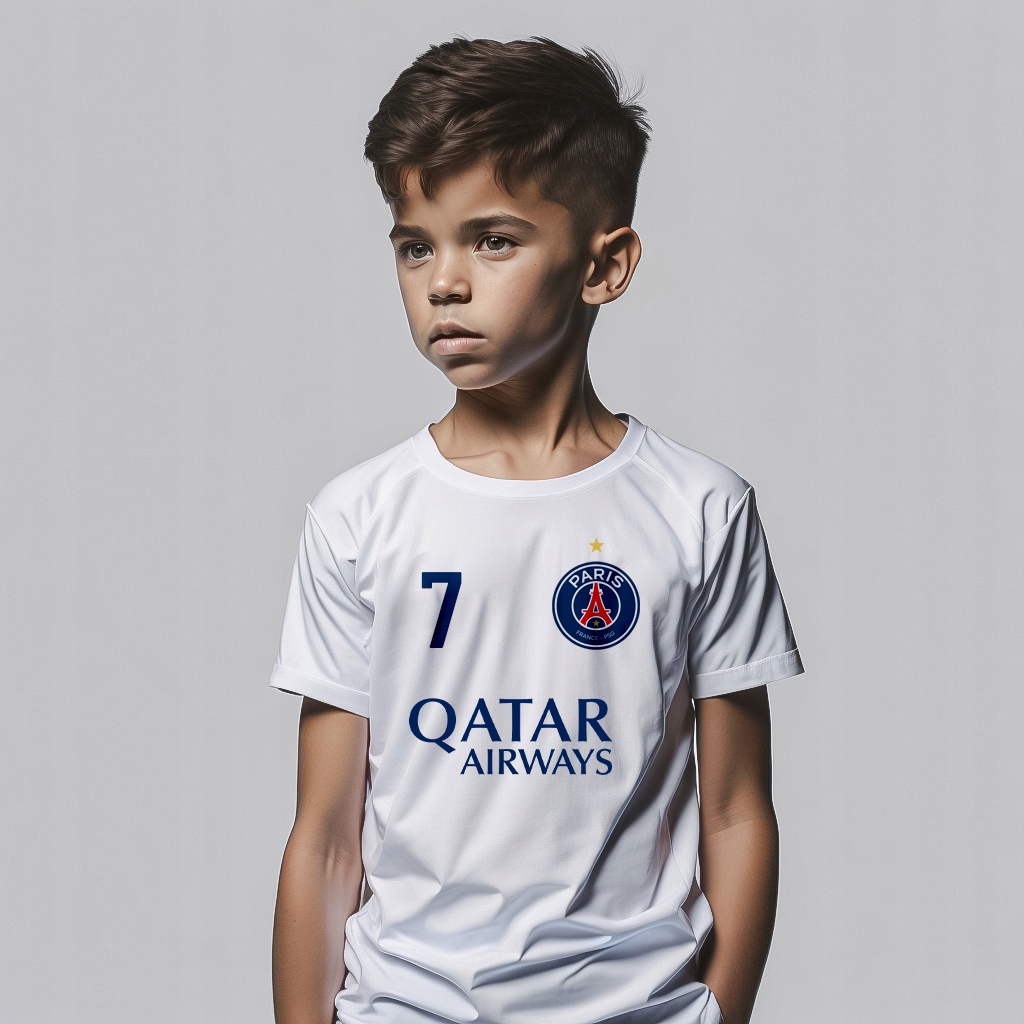 KOSZULKA PIŁKARSKA PSG Z WŁASNYM IMIENIEM Marka inny