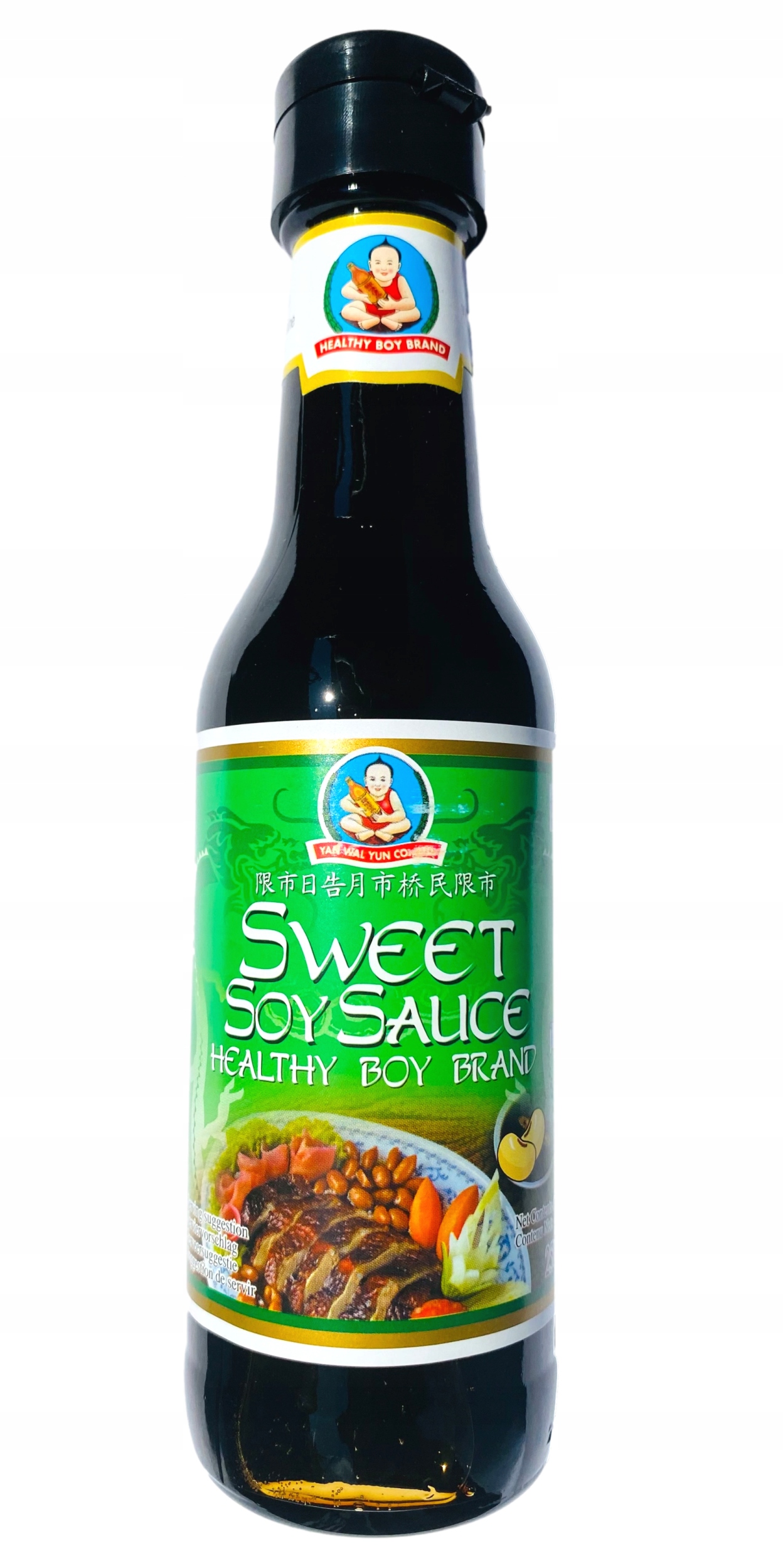 

Słodki sos sojowy Azjatycki Healthy Boy 250ml