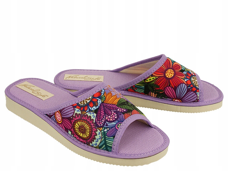 

Kapcie damskie Meteor 048 Bali fiolet r38