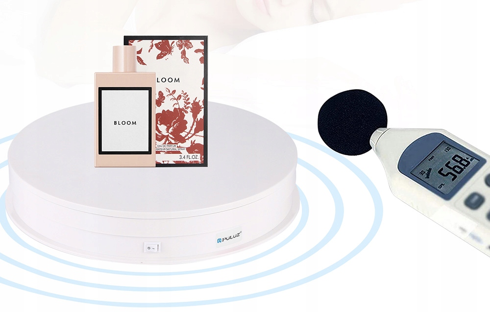 Puluz Obrotowa Podstawka Do Zdjęć Z Gniazdkiem Zasilającym 30 Cm 5-10kg Producent Puluz