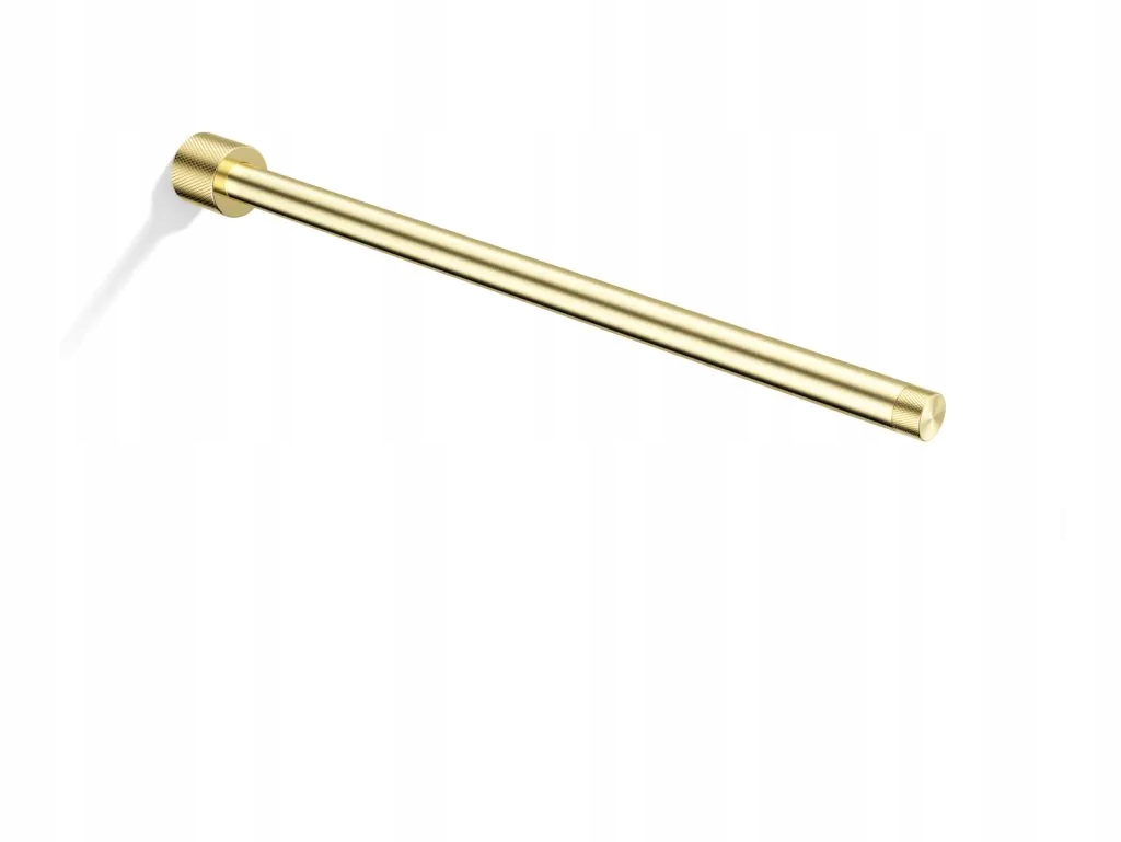 Věšák na ručník jednoduchý kolmý Stella Megan zlatý champag