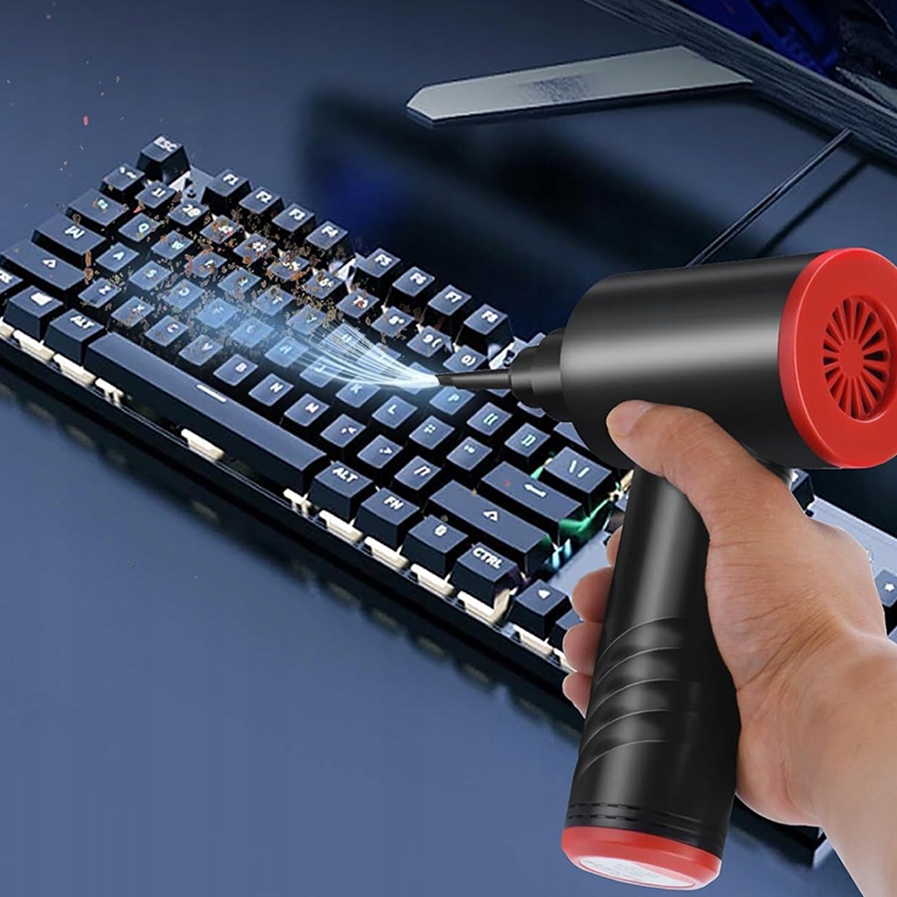 ODKURZACZ ELEKTRYCZNY SAMOCHODOWY DMUCHAWA KURZU 6 DYSZ 3 BIEGI 100,000 RPM EAN (GTIN) 0884929295125