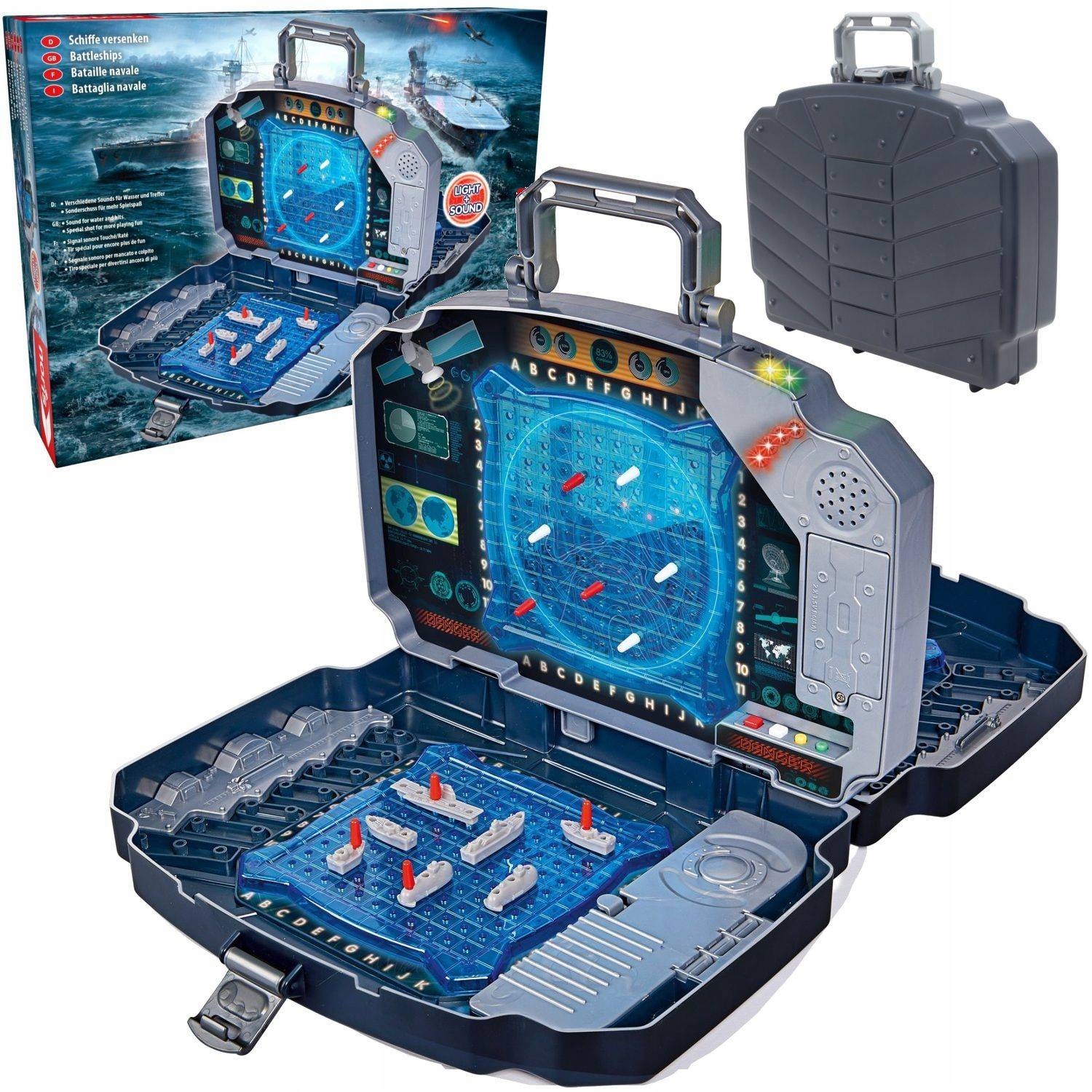 

Elektroniczna Gra W Statki Okręty W Walizce Simba