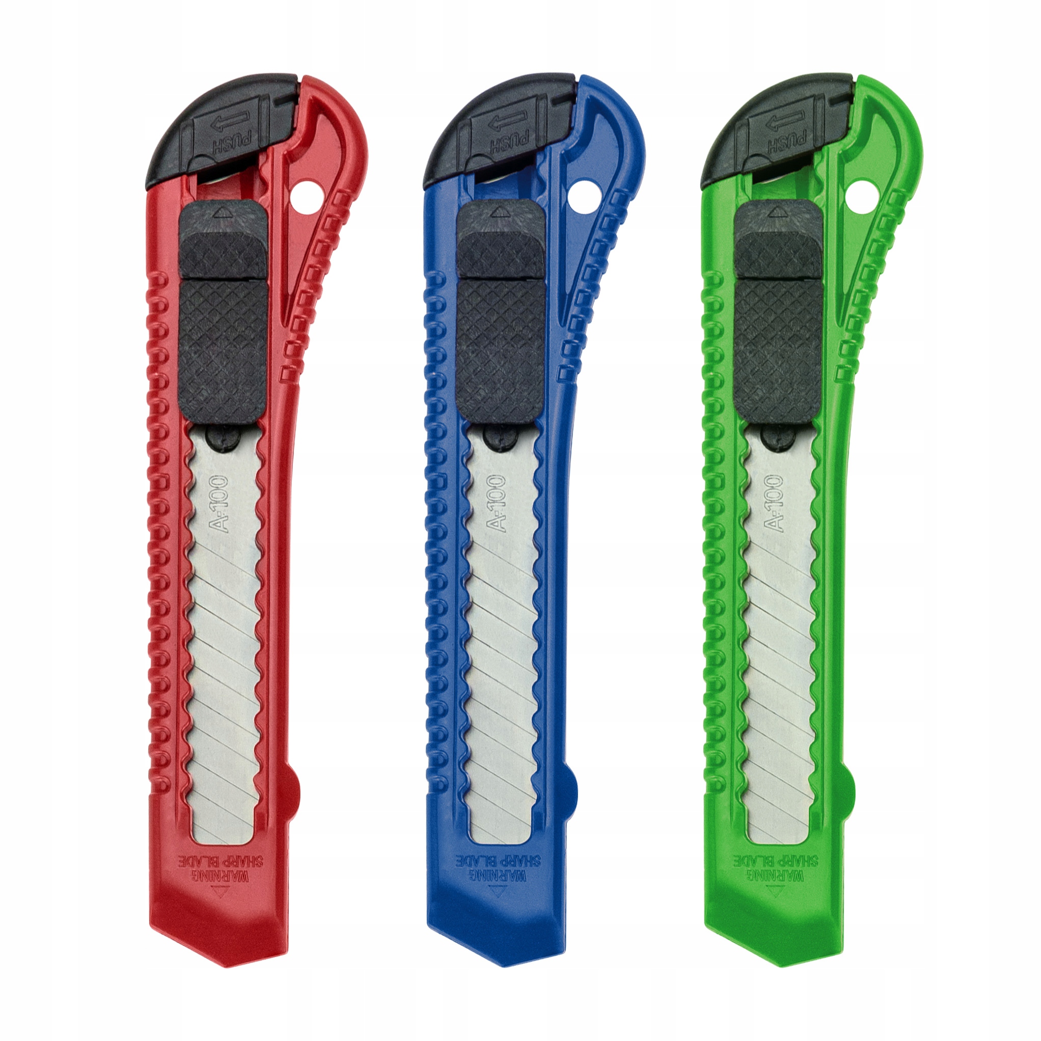 NÓŻ DO TAPET NOŻYK Z ŁAMANYM OSTRZEM 18MM 6 szt. Marka Vergionic